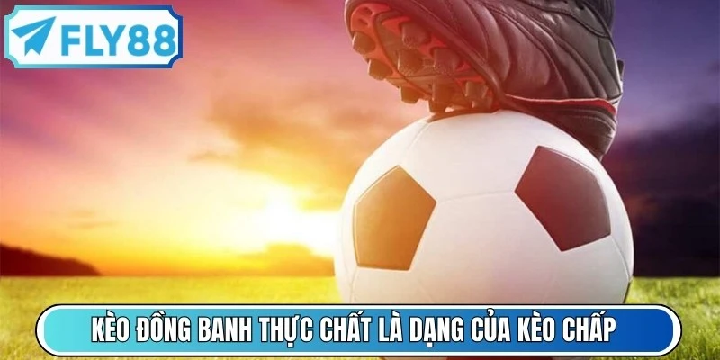 Kèo đồng banh thực chất là dạng của kèo chấp nhưng với tỷ lệ chấp bằng 0