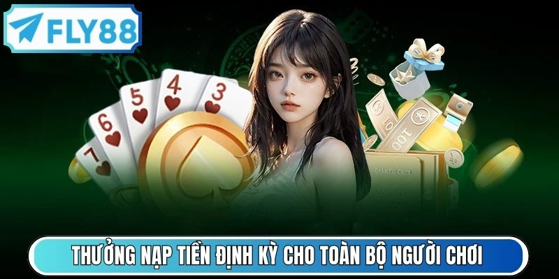 Chương trình thưởng nạp tiền định kỳ cho toàn bộ người chơi trên hệ thống