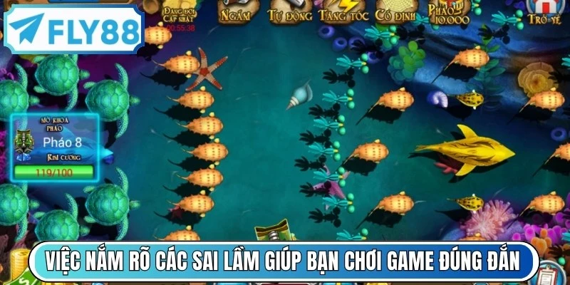 Việc nắm rõ các sai lầm thường gặp sẽ giúp bạn chơi game đúng đắn
