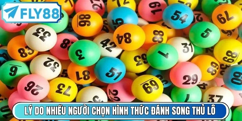 Lý do nhiều người lựa chọn hình thức đánh song thủ lô