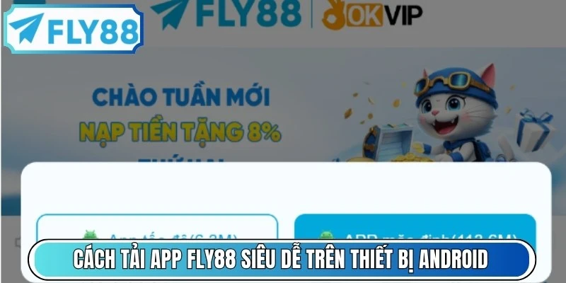 Cách tải App FLY88 siêu dễ trên thiết bị Android