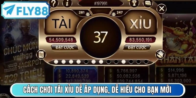 Cách chơi tài xỉu dễ áp dụng, dễ hiểu cho bạn mới